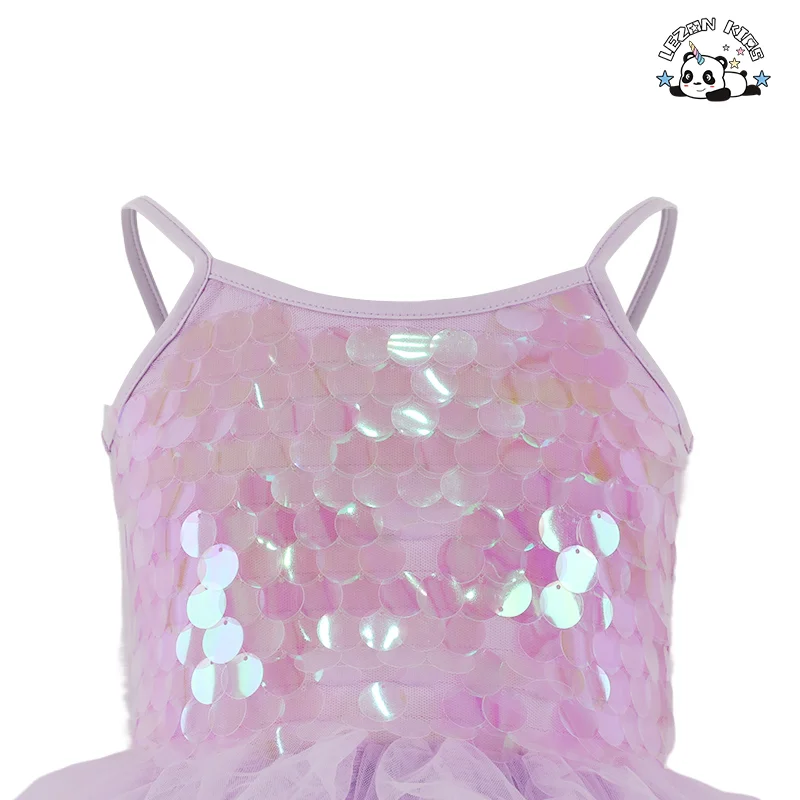 LEZONKIDS - Vestido Princesa Casual para Meninas Verão Cetim Maxi com Manga Bufante e Babado Sólido Decote Única Costa Aberta Meninas Vestido